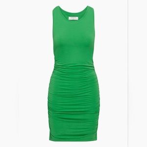 Babaton Covet Sleeveless Dress Green